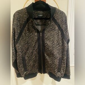 Liverpool Los Angeles Leopard Print Jacket - Brown/Black